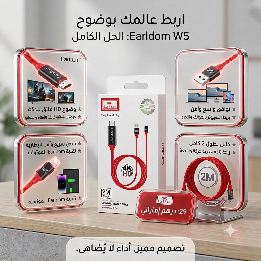 كابل متعدد الأغراض