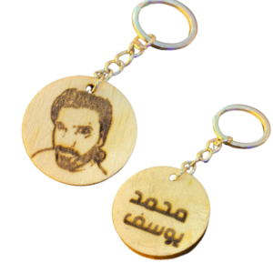 انقش صورة او حروف (ميدالية)