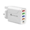شاحن 48w (4usb + 1pd)