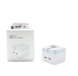 شاحن 35w مخرجين type-c