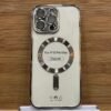 كفر magsafe ذهبي 15promax