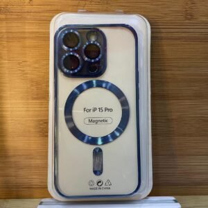 كفر magsafe ازرق 15pro