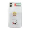 الامارات ( 3 ستيكرات سليكون )