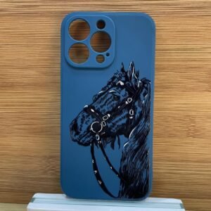 الخيل اسود كفر ازرق 13pro