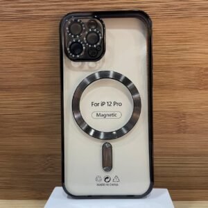اسود magsafe بعدسات 12pro