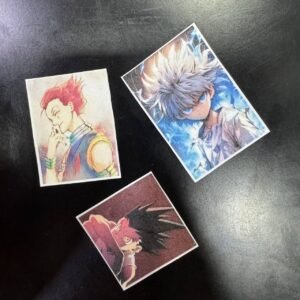 انمي القناص ( 3 ستيكرات سليكون )