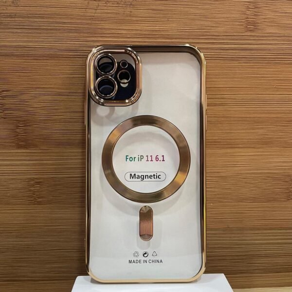 ذهبي magsafe بعدسات 11 العادي