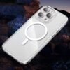 شفاف magsafe ضد الاصفرار 14 بلس