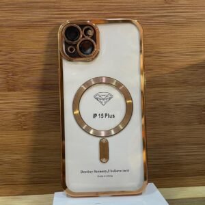ذهبي magsafe بعدسات 15/14 بلس