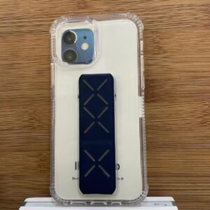 شفاف مع مسكة مغناطيس اسود 15promax