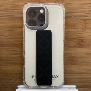 شفاف مع مسكة مغناطيس اسود 13promax