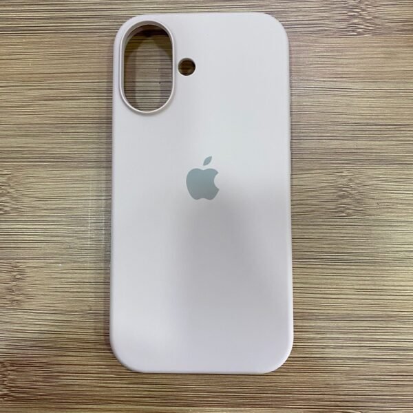 ابل سليكون ابيض 16pro