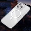 شفاف magsafe ضد الاصفرار  12pro