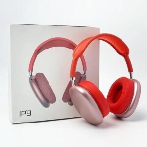 ايربودز ماكس p9 (احمر)