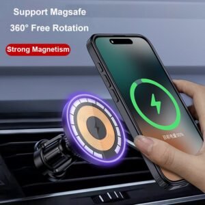 حامل هاتف magsafe وشاحن للسيارة