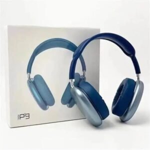 ايربودز ماكس p9 (ازرق)