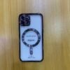 كفر magsafe شفاف اسود 11pro