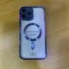 كفر magsafe ازرق بعدسات 13promax