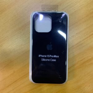 كفر ابل سليكون اسود 15promax