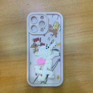 كفر توم وجيري ابيض 15promax