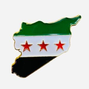 خريطة سوريا ذهبي