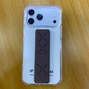 شفاف مع مسكة بني 17promax