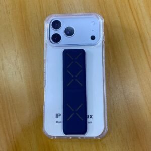 شفاف مع مسكة ازرق 17promax