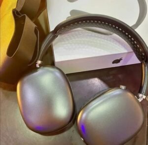 ايربودز ماكس طبق الاصل (اسود)