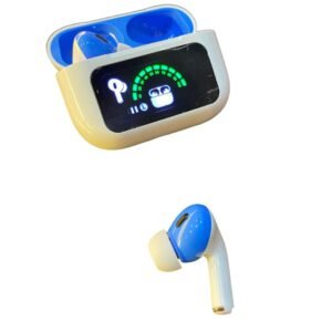 ايربودز برو مع نسبة الشحن (ازرق)