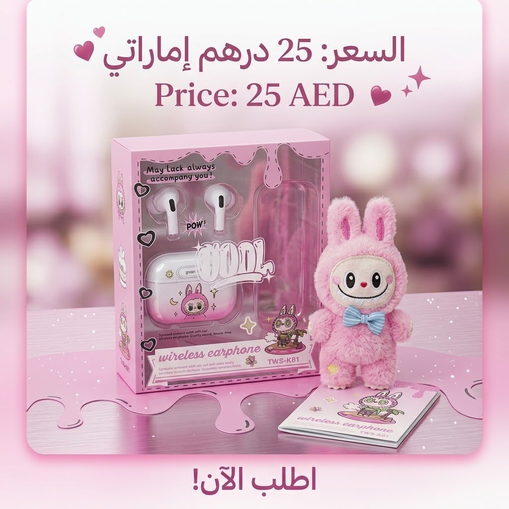 ايربودز لابوبو (وردي)