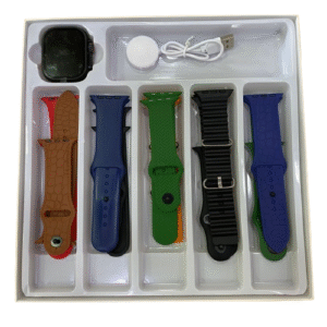 ساعة الترا مع 10 سير