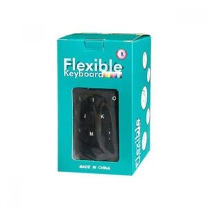 كيبورد سيليكون(اسود)