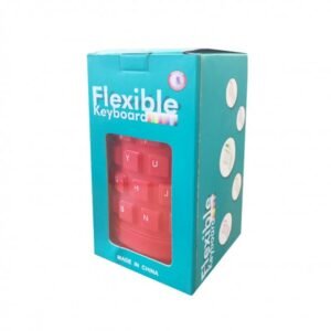 كيبورد سيليكون(احمر)