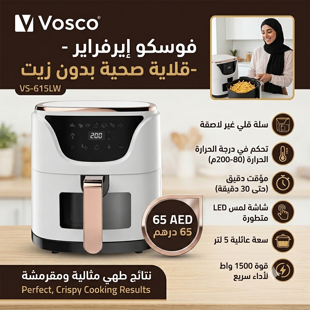 ايرفراير فوسكو 5 ليتر