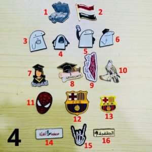 لوحة ستيكرات رقم (4)