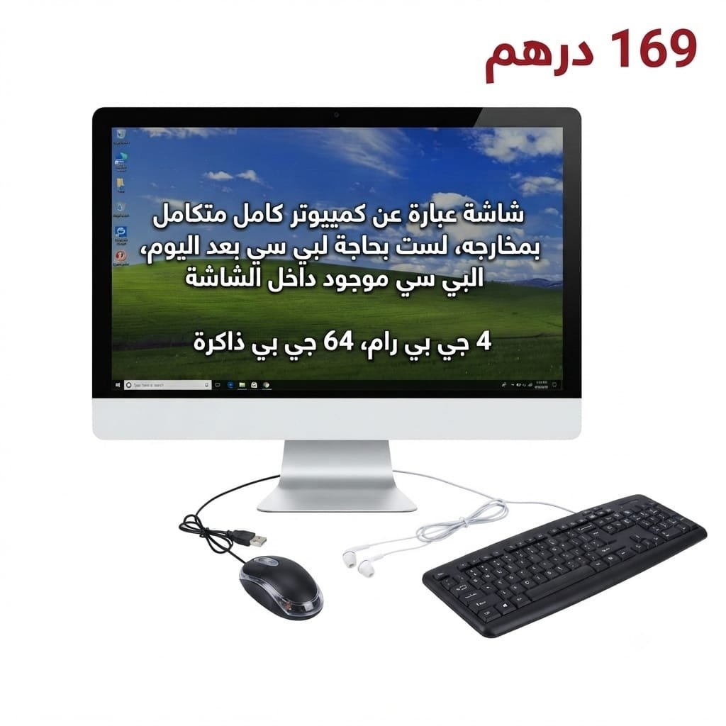 شاشة عبارة عن كمبيوتر