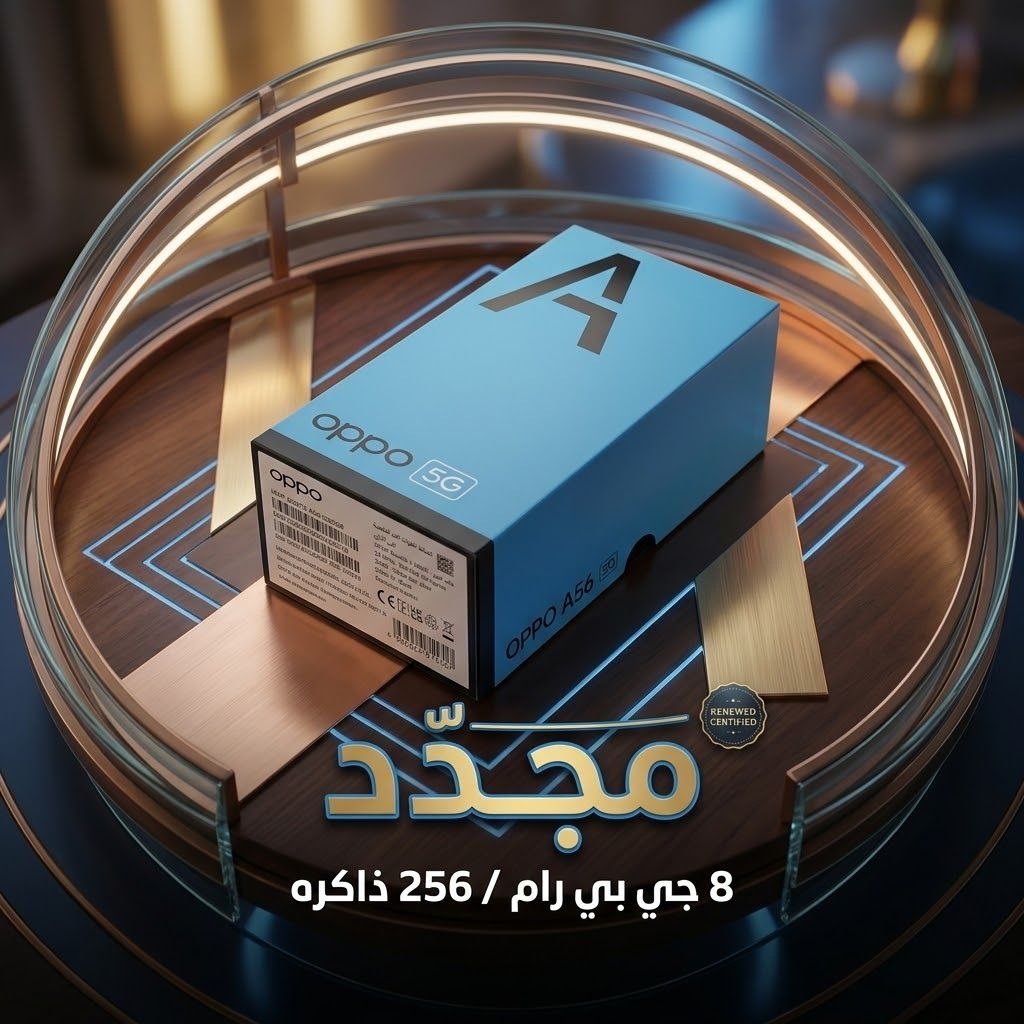 موبايل oppo a56 مجدد 8/256